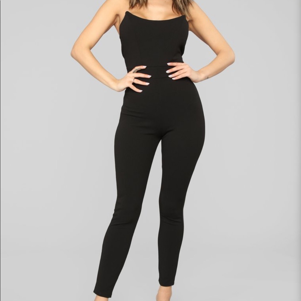 Black jumpsuit